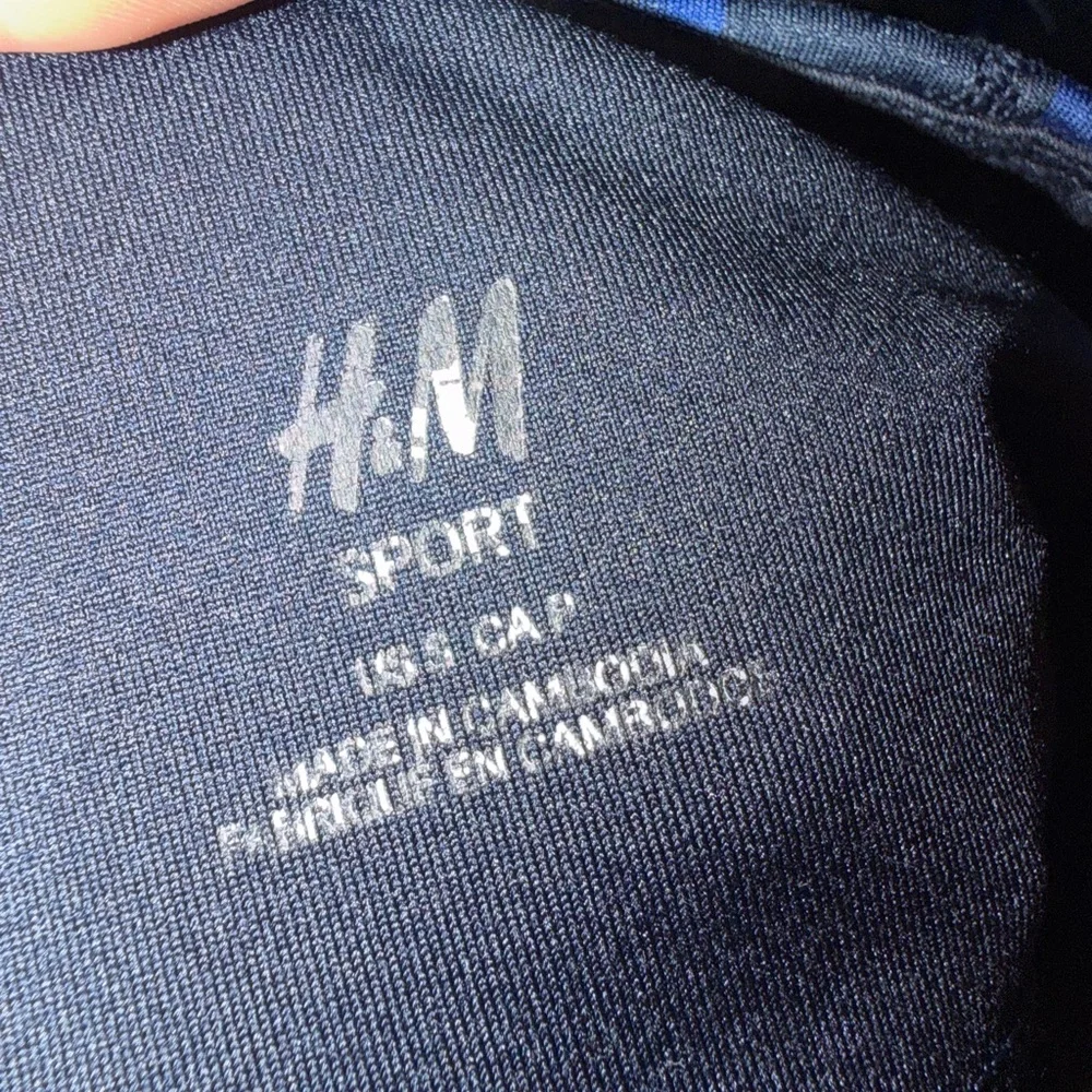 H&M Multicolor Abstract colorful thick athletic sporty Leggings